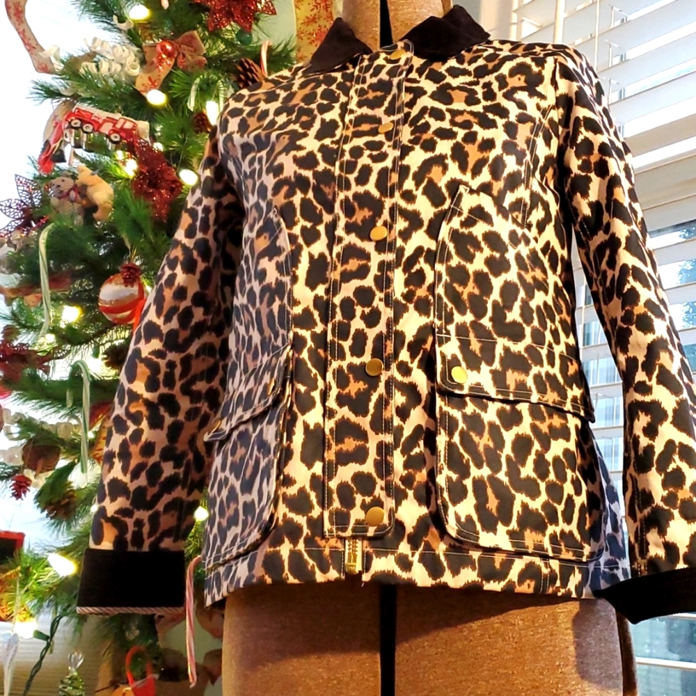 J crew water resistant stylish jacket sz xxs
